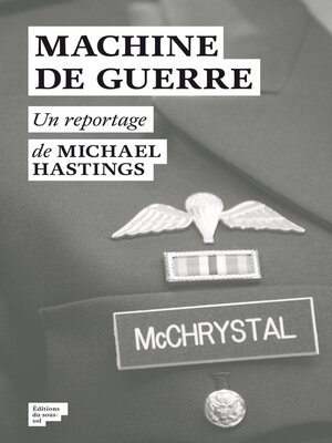 cover image of Machine de guerre